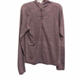 QOR SMALL MEDIUM LIGHT HOODIE PURPLE EUC